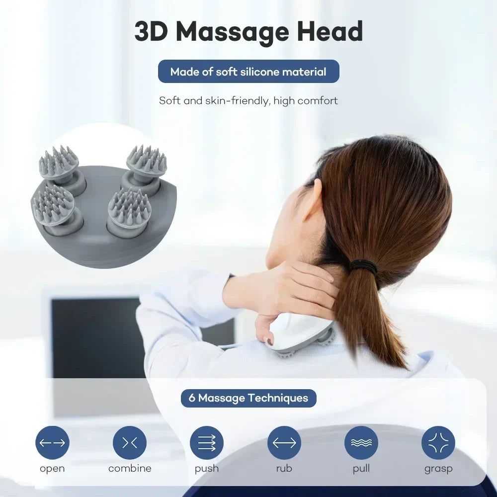 Luméa Calm – Therapeutic Scalp & Body Ritual Tool - White